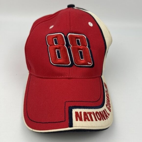 Hendrick Motorsports Other - 2008 Dale Earnhardt Jr National Guard 88 Cap Hat Red NASCAR Hendrick Motorsports